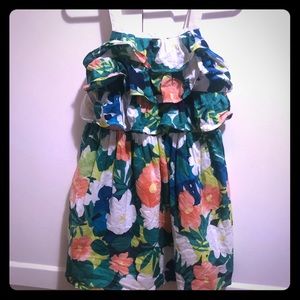 3T Gymboree floral ruffle girls dress